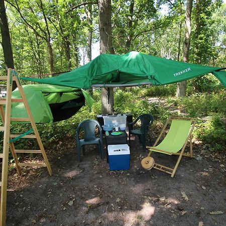 Baumzeltdorf Ostseebreeze Direkt Am Strand Dranske Bagian luar foto