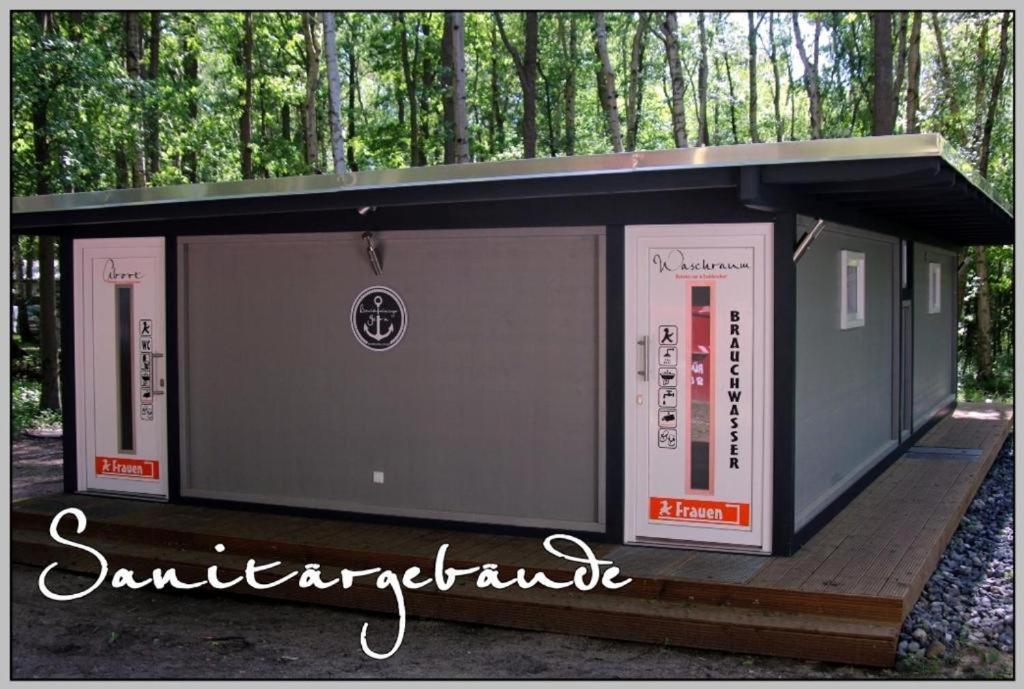 Baumzeltdorf Ostseebreeze Direkt Am Strand Dranske Bagian luar foto