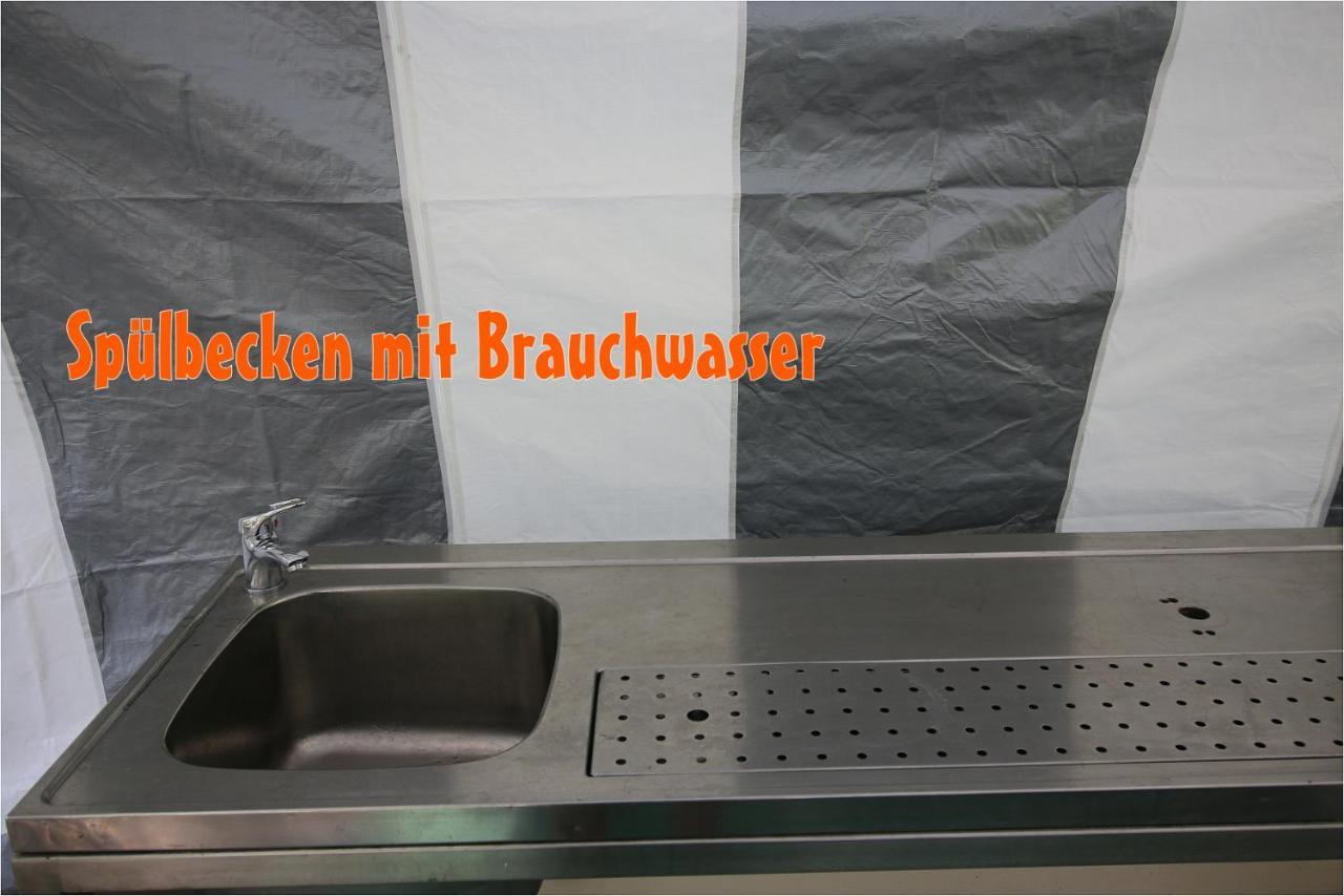 Baumzeltdorf Ostseebreeze Direkt Am Strand Dranske Bagian luar foto