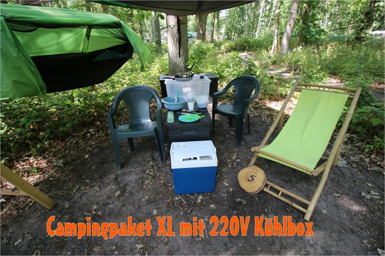 Baumzeltdorf Ostseebreeze Direkt Am Strand Dranske Bagian luar foto