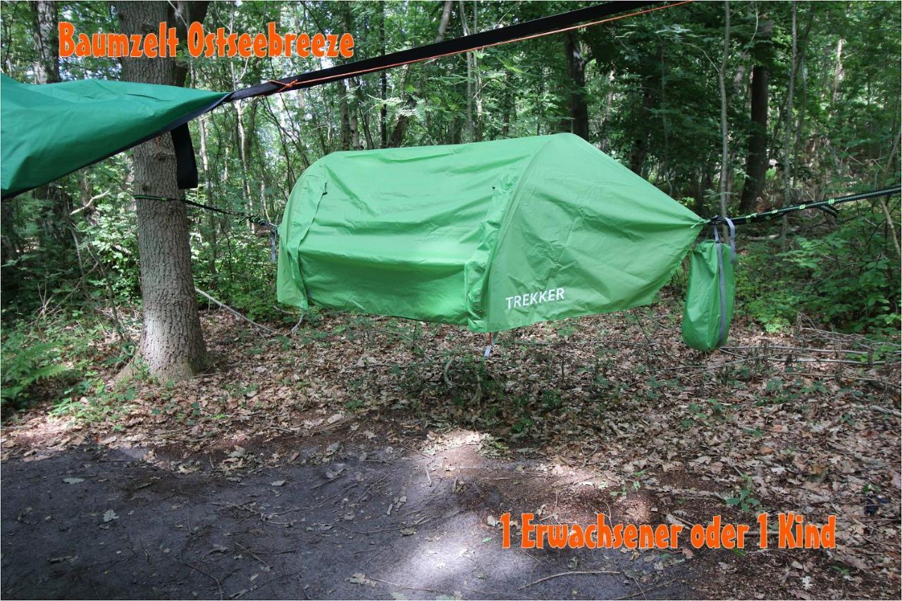 Baumzeltdorf Ostseebreeze Direkt Am Strand Dranske Bagian luar foto