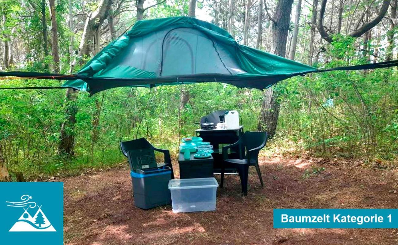 Baumzeltdorf Ostseebreeze Direkt Am Strand Dranske Bagian luar foto