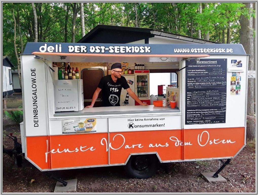 Baumzeltdorf Ostseebreeze Direkt Am Strand Dranske Bagian luar foto